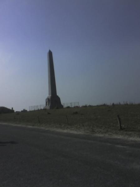 arriver en haut au dover patrole en velo, tres bo!!!