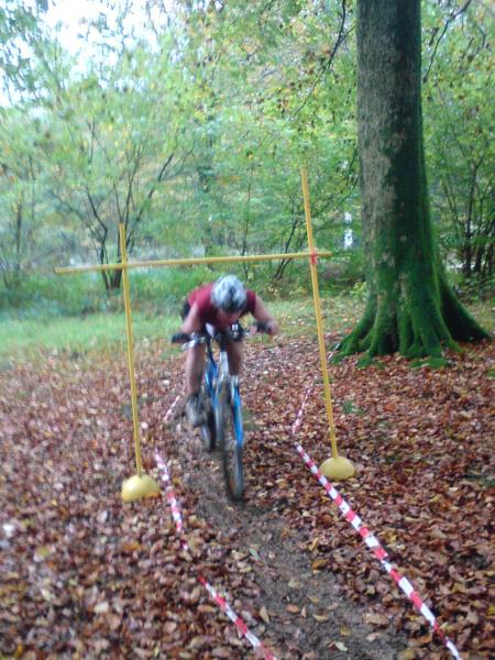 moi au trial passer sous la barre