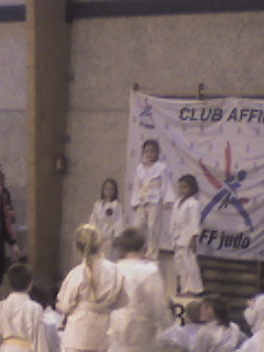 ma soeur arriver dexieme au judo